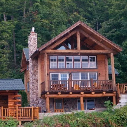 Lake George Log Cabins Cottages Accommodations