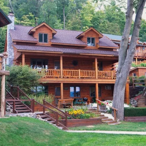 Lake George Log Cabins Cottages Accommodations